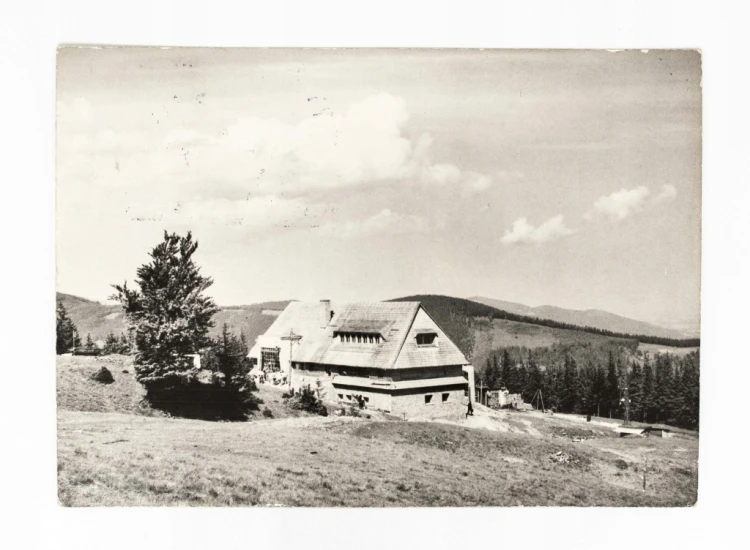 BESKID ŚLĄSKI - HALA JAWORZYNA, STACJA WYCIĄGU LINOWEGO, SZCZYRK 1965