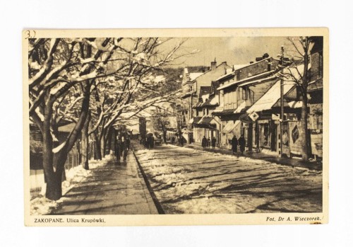 ZAKOPANE - KRUPÓWKI LATA 30