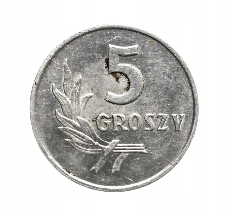 Polska, PRL (1944-1989), 5 groszy 1959 rok.