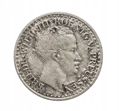 Prusy, Fryderyk Wilhelm III, Grosz srebrny 1825-A, Berlin