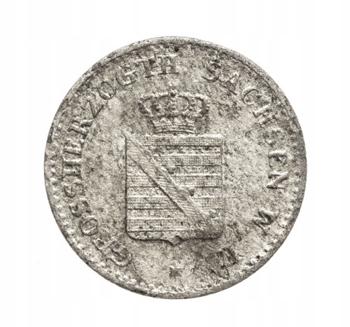 Saksonia-Weimar-Eisenach, Karol Fryderyk, 1 silbergroschen 1840 A rok.