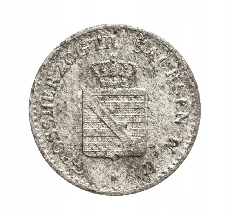 Saksonia-Weimar-Eisenach, Karol Fryderyk, 1 silbergroschen 1840 A rok.