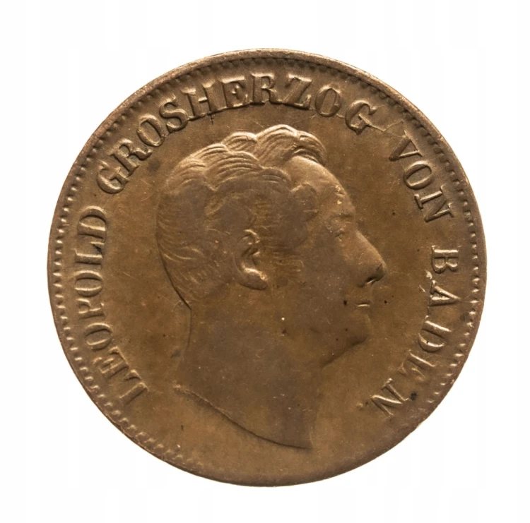 Niemcy, Badenia, Leopold, 1 krajcar 1846 rok