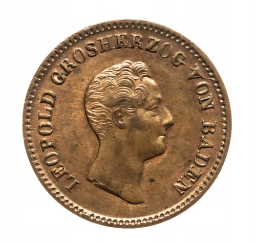 Niemcy, Badenia, Leopold, 1 krajcar 1832 rok