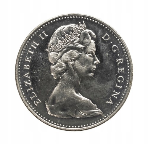 Kanada, Elżbieta II, 5 centów 1967 rok.