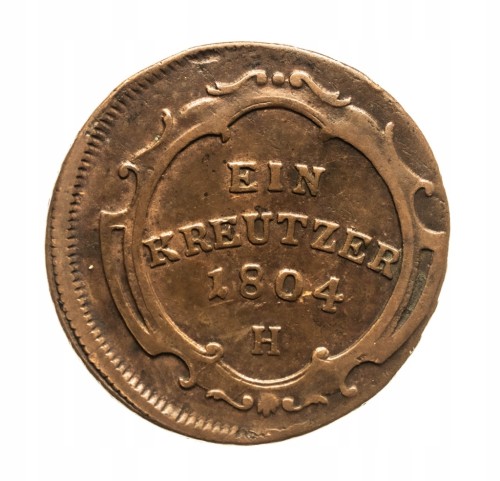 Austria Przednia, Franciszek II (I) Habsburg, 1 krajcar 1804 rok