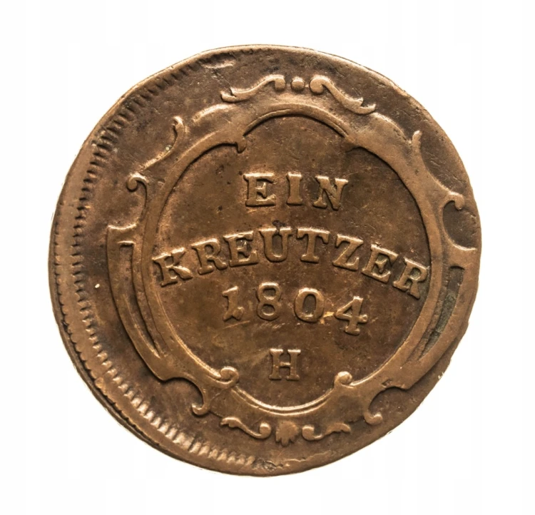 Austria Przednia, Franciszek II (I) Habsburg, 1 krajcar 1804 rok