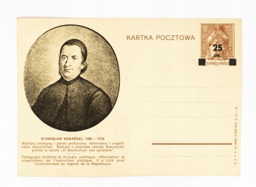 STARA POCZTÓWKA - STANISŁAW KONARSKI 1938