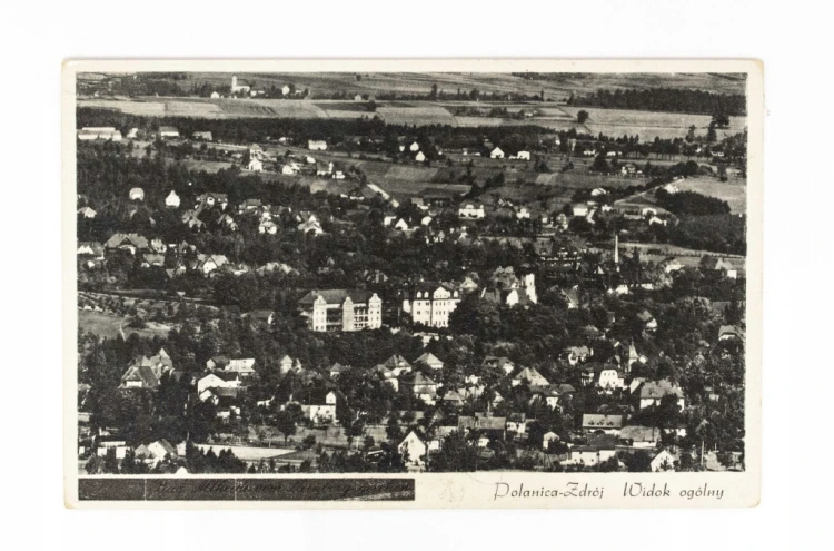 POLANICA-ZDRÓJ - PANORAMA MIASTA LATA 30/40