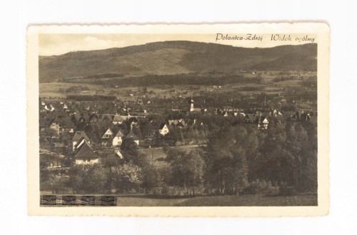 POLANICA-ZDRÓJ - PANORAMA MIASTA LATA 30/40