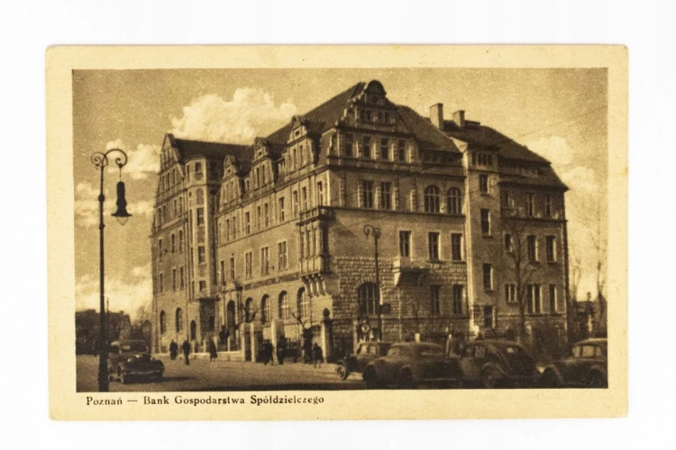 POZNAŃ - BANK GOSPODARSTWA SPÓŁDZIELCZEGO, SAMOCHODY II RP