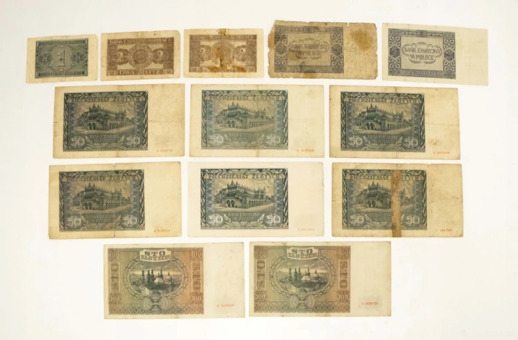 ZESTAW BANKNOTÓW POLSKICH 1941 (nr 33)