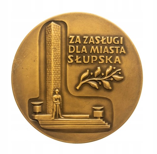 Polska, medal Za Zasługi Dla Miasta Słupsk