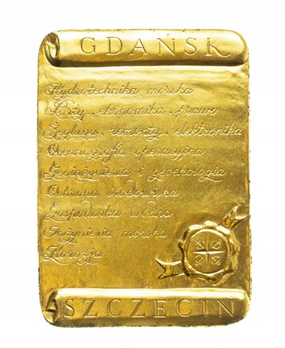 Polska, medal Złoty Jubileusz Instytutu Morskiego, Gdańsk-Szczecin 2000
