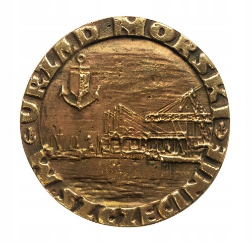 Polska, medal 60 lat Administracji Morskiej, Urząd Morski, Szczecin 1978