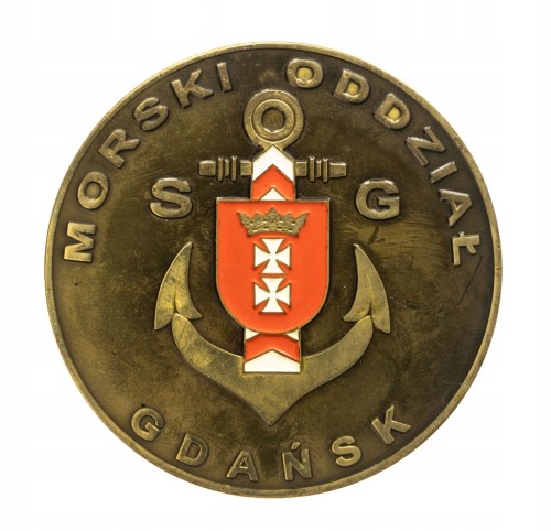 Polska, medal Za Zasługi dla Morskiego Oddziału Straży Granicznej, Gdańsk