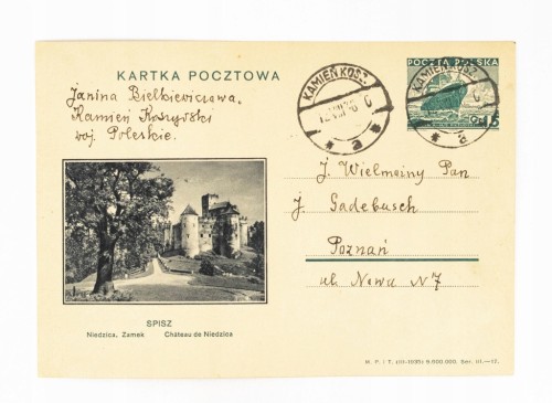 SPISZ, NIEDZICA - ZAMEK, KAMIEŃ KOSZYRSKI / FABRYKA AXELA, POZNAŃ 1936
