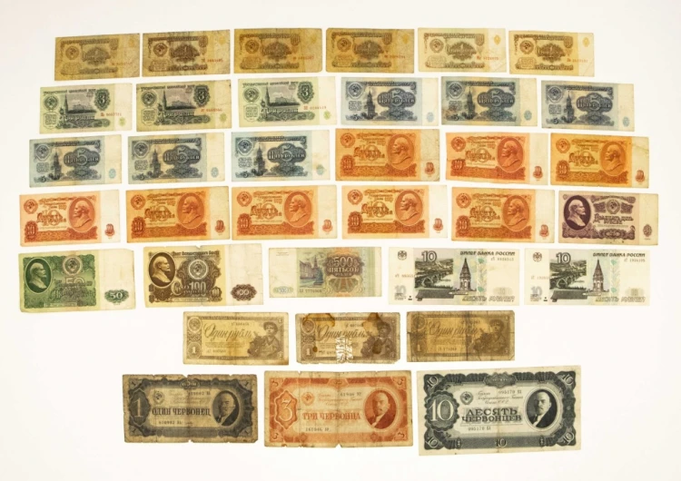 ROSJA - ZESTAW BANKNOTÓW 1937-1997 (NR 60)