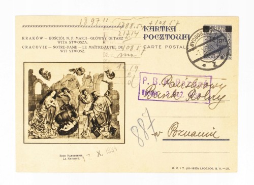 KRAKÓW - OŁTARZ, PRZYŁUBIE, BYDGOSZCZ / PAŃSTWOWY BANK ROLNY POZNAŃ 1934