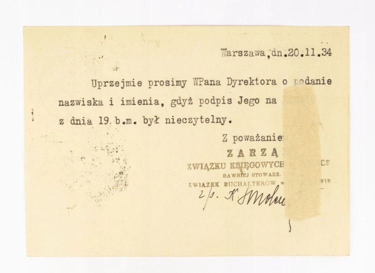 KRAKÓW - OŁTARZ, ZW. KSIĘGOWYCH WARSZAWA / AXELA FABRYKA PERFUM POZNAŃ 1934