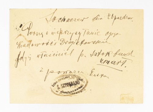 KRAKÓW - OŁTARZ, APTEKA SZTOKBAND, SOCHACZEW / ZW. DROGERZYSTÓW POZNAŃ 1934