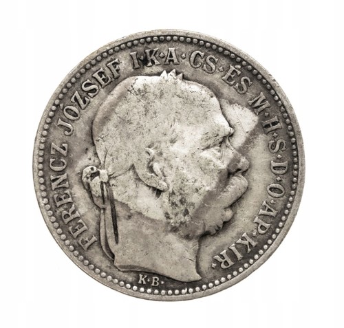 Austria, Franciszek Józef I (1848 - 1916), 1 korona 1893 rok