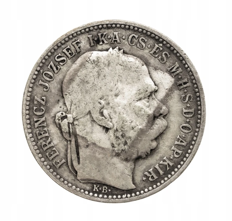 Austria, Franciszek Józef I (1848 - 1916), 1 korona 1893 rok