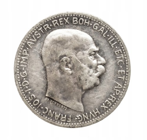 Austria, Franciszek Józef I (1848 - 1916), 1 korona 1913 rok