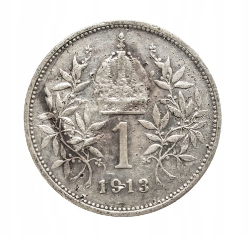 Austria, Franciszek Józef I (1848 - 1916), 1 korona 1913 rok