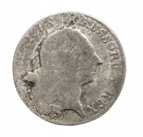 Niemcy, Prusy- Fryderyk II 1740-1786, 1/12 talara 1765-B, Wrocław
