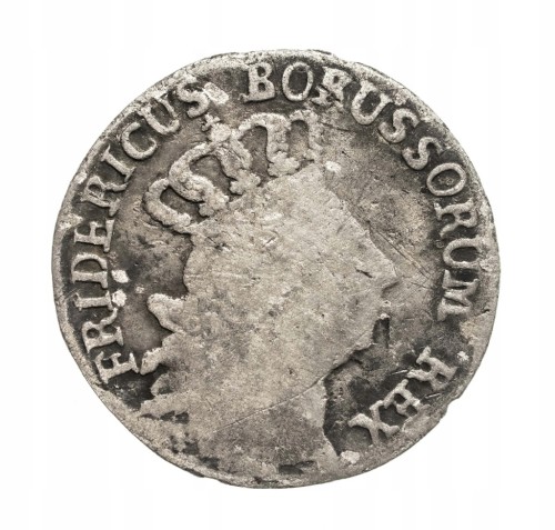 Niemcy, Prusy- Fryderyk II 1740-1786, szóstak 1770 E, Królewiec