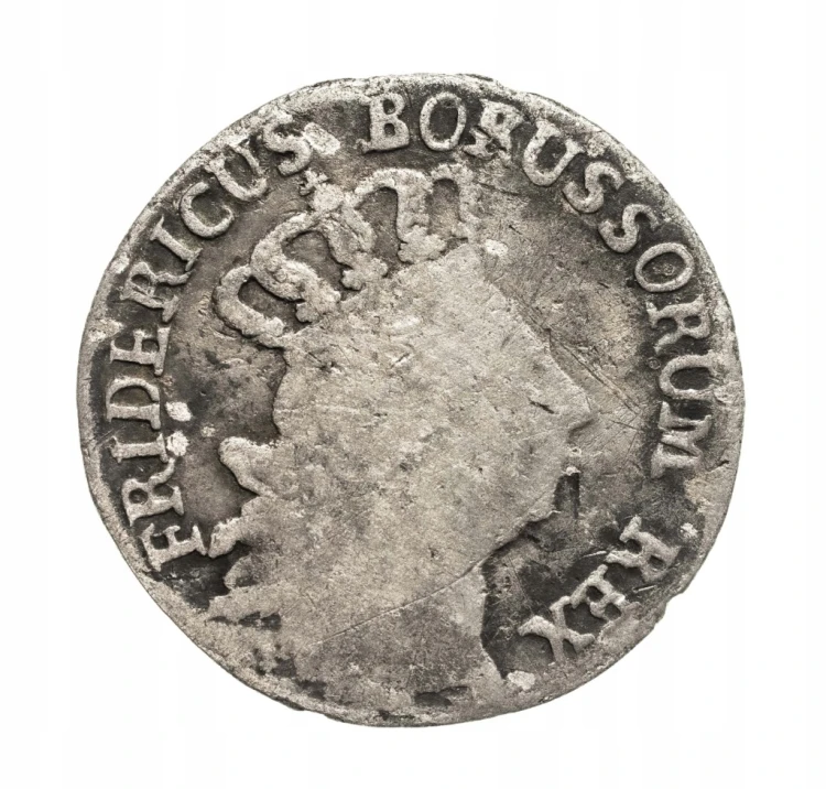 Niemcy, Prusy- Fryderyk II 1740-1786, szóstak 1770 E, Królewiec