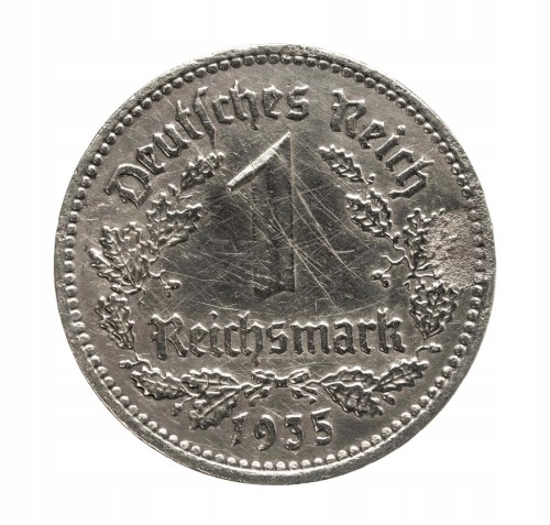 Niemcy, III Rzesza (1933-1945), 1 marka 1935 A, Berlin