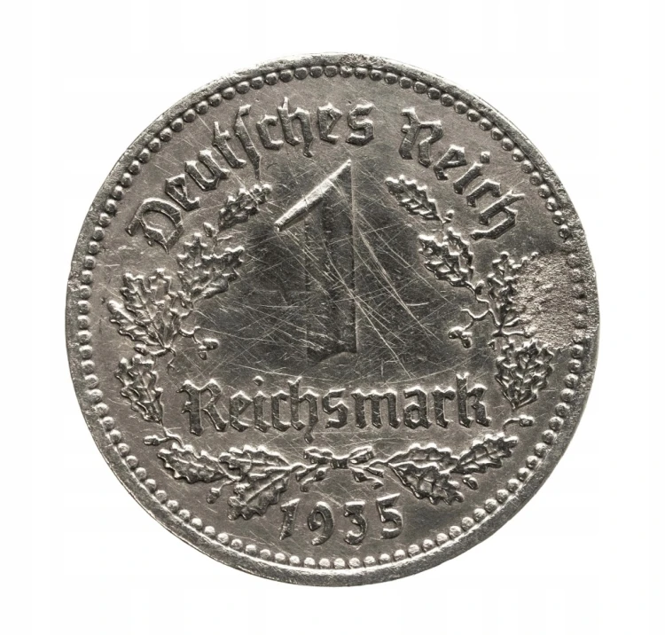 Niemcy, III Rzesza (1933-1945), 1 marka 1935 A, Berlin