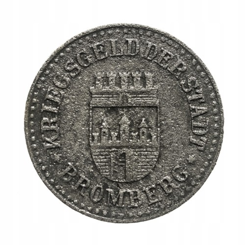 Polska, Bydgoszcz, żeton 10 pfennig 1919.