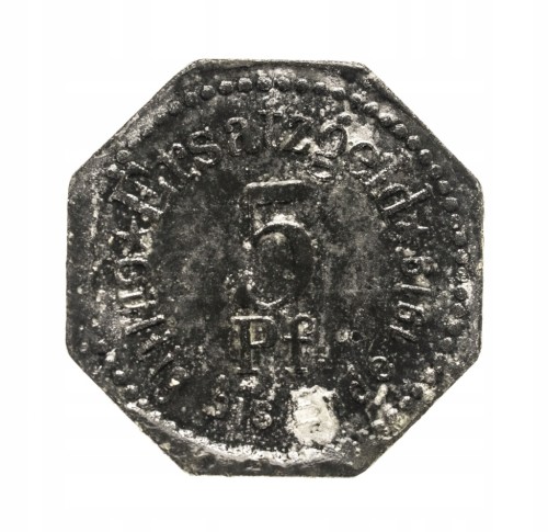 Szczecin (Stettin), 5 fenigów 1917