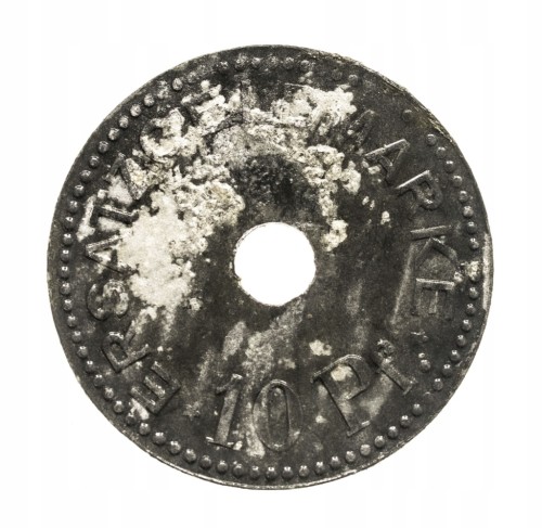 Obornik (Oborniki), 10 pfennigów 1917