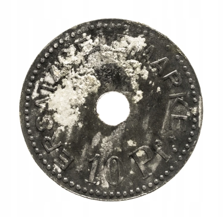 Obornik (Oborniki), 10 pfennigów 1917