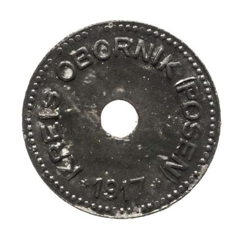 Obornik (Oborniki), 10 pfennigów 1917