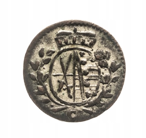 Elektorat Saksonii (1763 - 1806), Fryderyk August I, 1 fenig 1765 rok.
