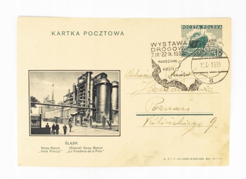 NOWY BYTOM - HUTA POKOJU, WARSZAWA / POZNAŃ 1935