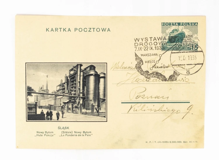 NOWY BYTOM - HUTA POKOJU, WARSZAWA / POZNAŃ 1935