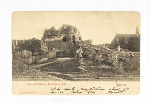 KOWNO - RUINY ZAMKU / WARSZAWA 1902
