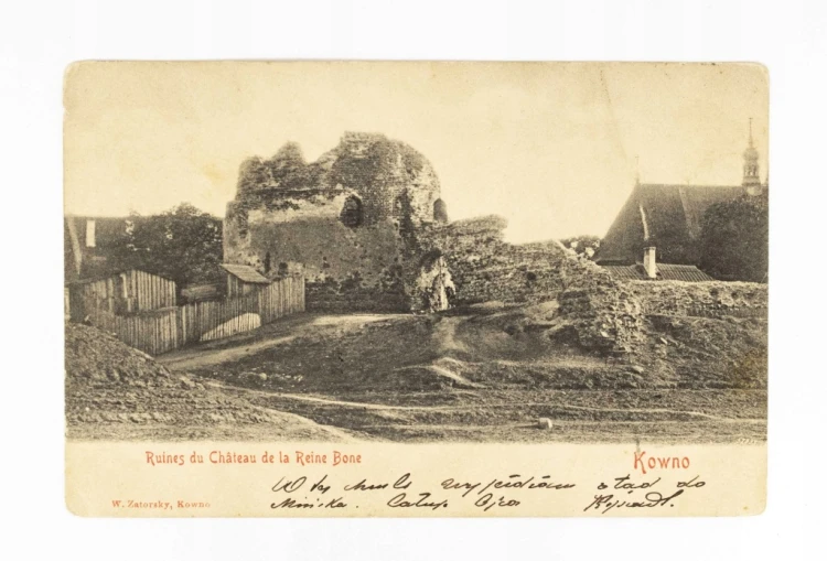 KOWNO - RUINY ZAMKU / WARSZAWA 1902