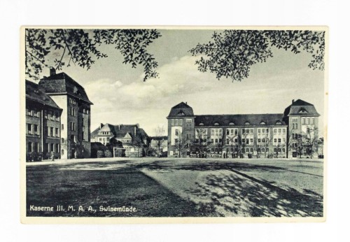 ŚWINOUJŚCIE - KOSZARY WOJSKOWE 1935
