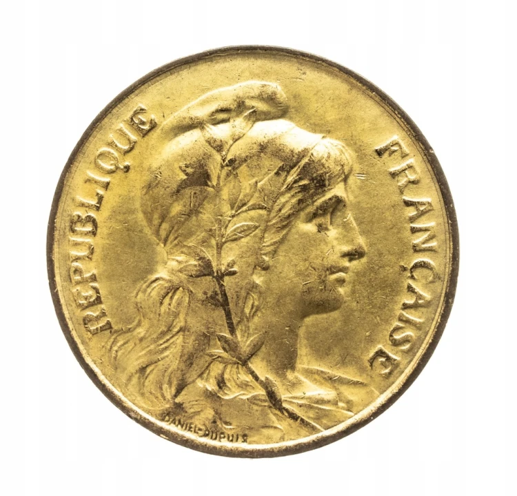 Francja, Trzecia Republika (1870-1941), 5 centym 1912, Paryż
