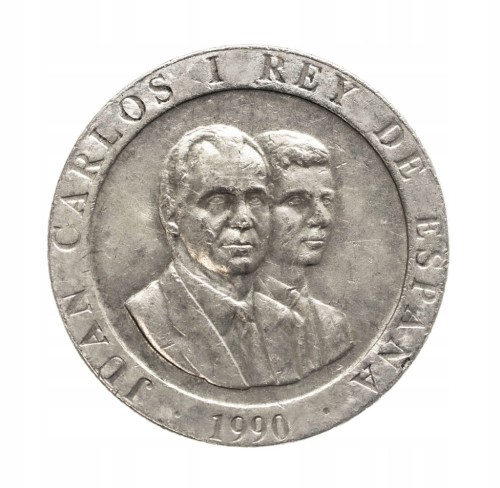 Hiszpania, Jan Karol I, 200 peset 1990 rok.