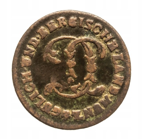 Niemcy, Julich-Berg, Karol Teodor, 1/2 stuber 1786 rok
