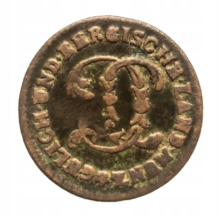 Niemcy, Julich-Berg, Karol Teodor, 1/2 stuber 1786 rok