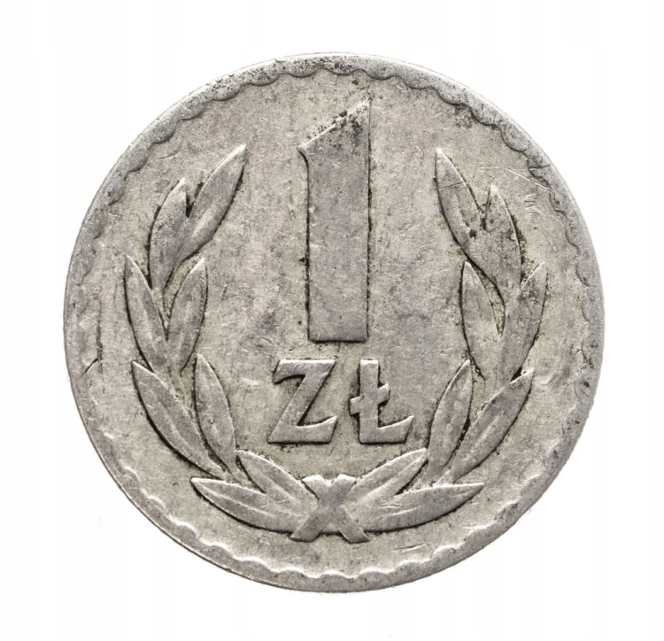 Polska, PRL, 1 złoty 1949 aluminium.
